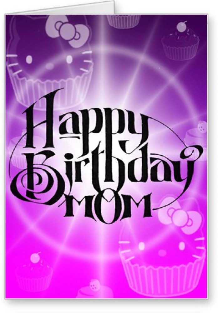 Lolprint Happy Birthday MOM Greeting Card Price in India - Buy