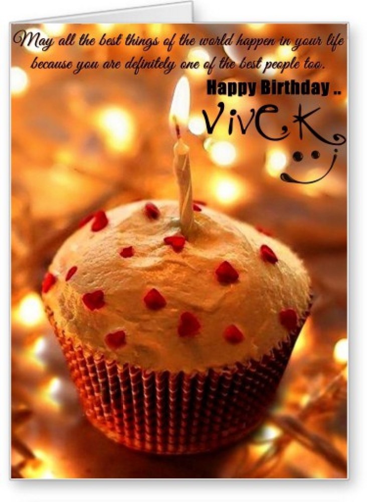 ❤️ Cute Birthday Cake For vivek