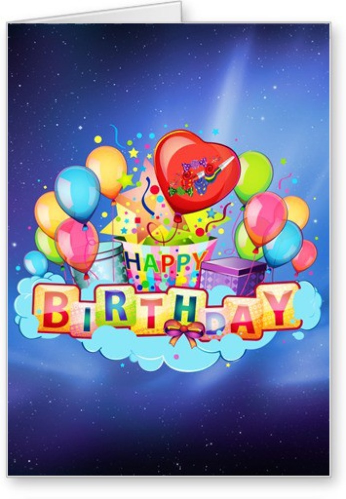 Lolprint Happy Birthday MOM Greeting Card Price in India - Buy