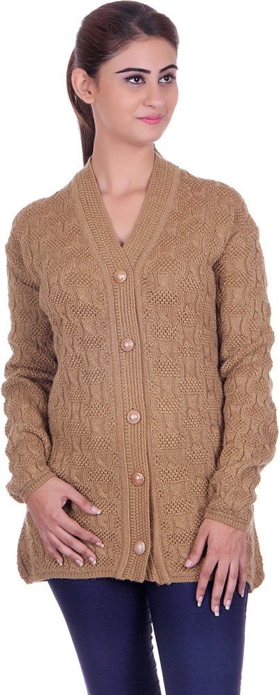 eWools Women Button Solid Cardigan Price in India Buy eWools Women Button Solid Cardigan online at Flipkart