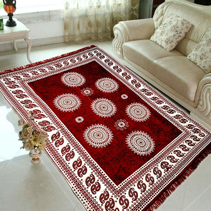 Perfect Size Kashmiri Carpet, MultiPurpose Chenille Carpet, 41 OFF