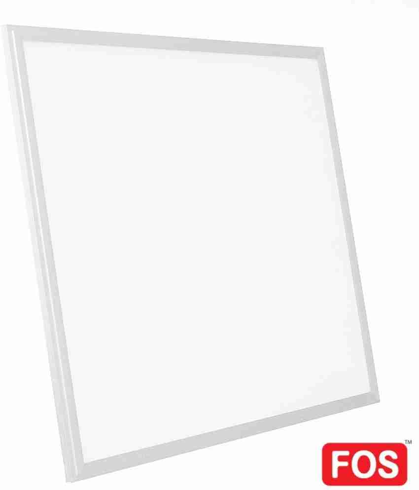 FOS LED Commercial Ceiling Panel Light 2x2, 40 Watt - Square, Cool White  (6500k) Recessed Ceiling Lamp Price in India - Buy FOS LED Commercial  Ceiling Panel Light 2x2, 40 Watt 