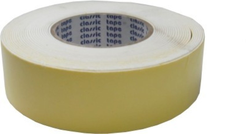 Buy Chrome Adhesive Double Sided Handheld Foam Cello Tape (Manual)(Set of  10, Yellow) on Flipkart