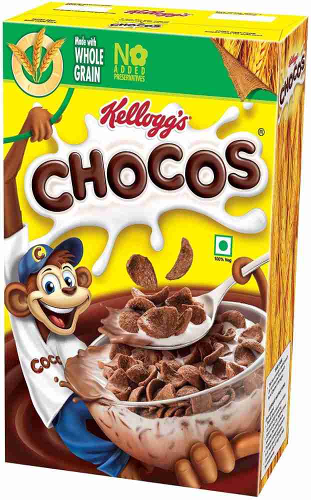 Kellogg's Chocos Corn Flakes Breakfast Cereal - 1.2 kg