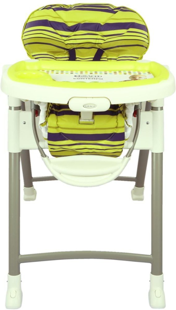 Graco high chair sales yellow