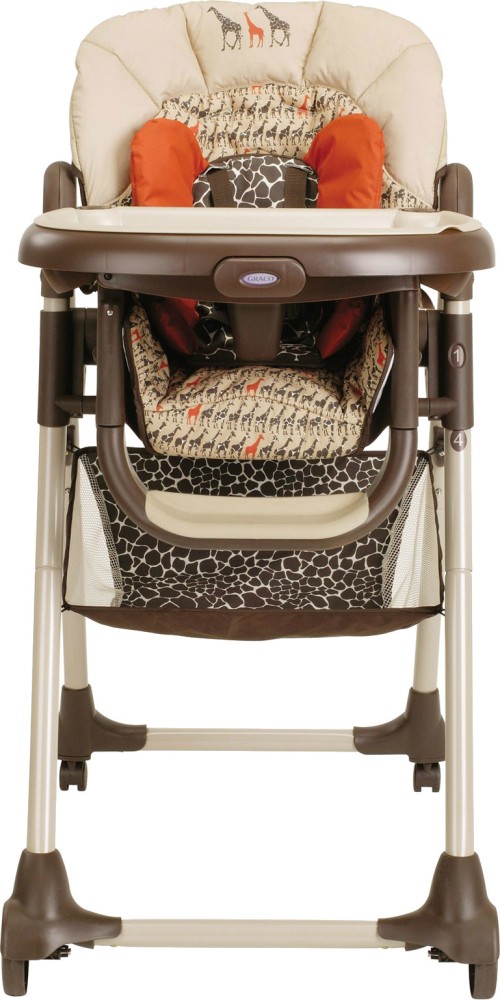 Graco high 2024 chair green