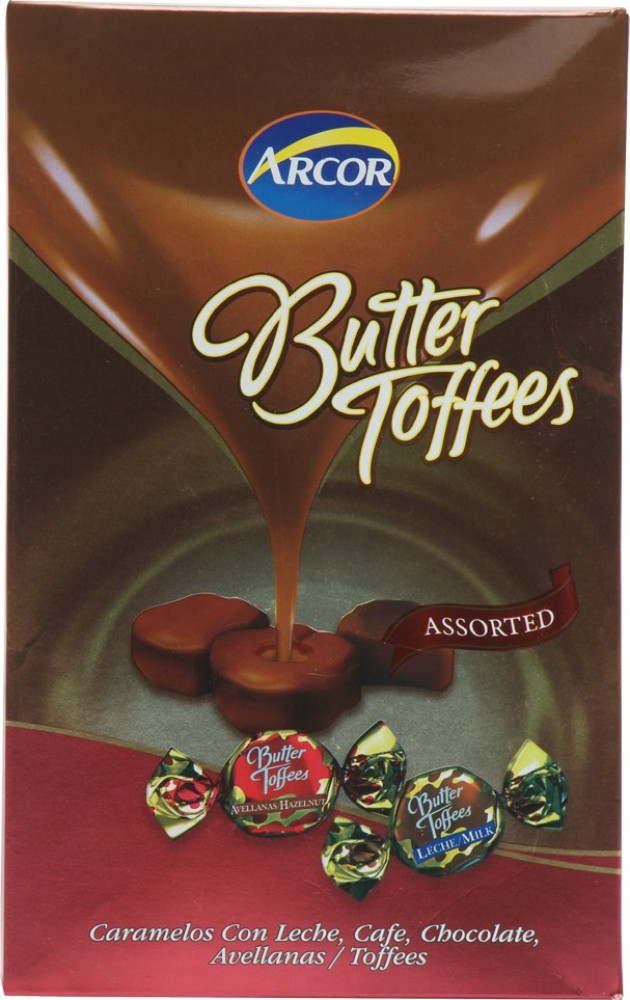 Arcor Butter Toffees Chocolate Pouch, 600 G