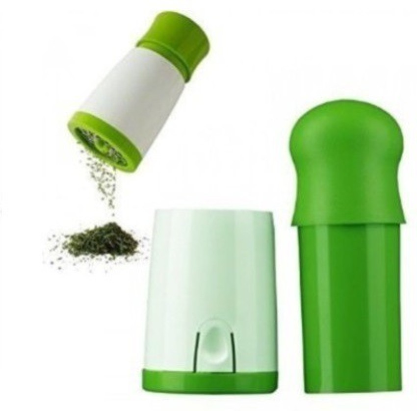 Stainless Steel Coriander Chopper - Manual Herb Spice Mill Grater - Vegetable Grinding Tools