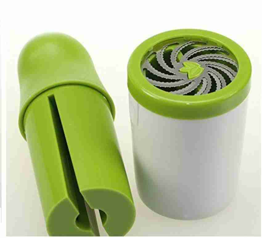 Stainless Steel Coriander Chopper - Manual Herb Spice Mill Grater - Vegetable Grinding Tools