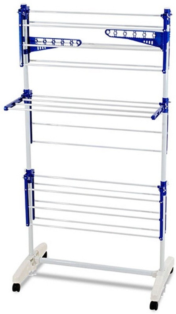 LAKSHAY Foldable Hi Quality Stainless Steel 4 Leyar - Super Heighted Cloth  Dryer Stand- (Model Jumbo) : : Home & Kitchen