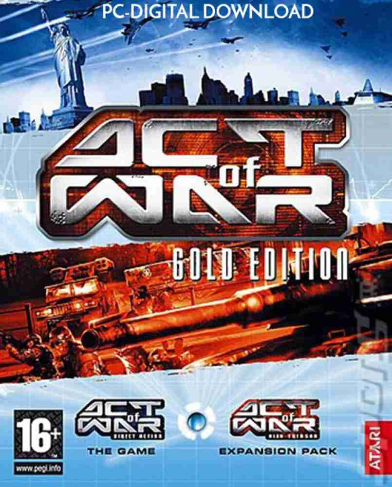 Act of War Gold Edition Price in India - Buy Act of War Gold Edition online  at Flipkart.com