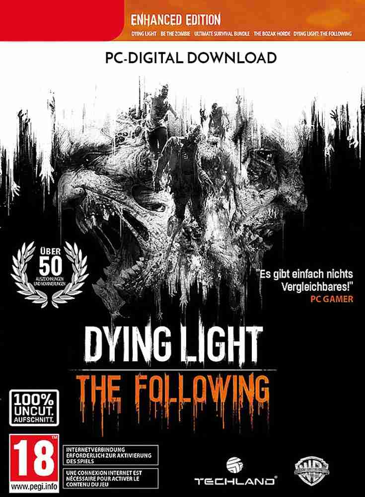 Dying Light: The Following - Enhanced Edition (Simplified Chinese, English,  Traditional Chinese)