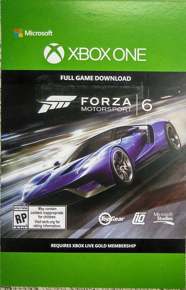 Forza Motorsport 6 Has Gone Gold