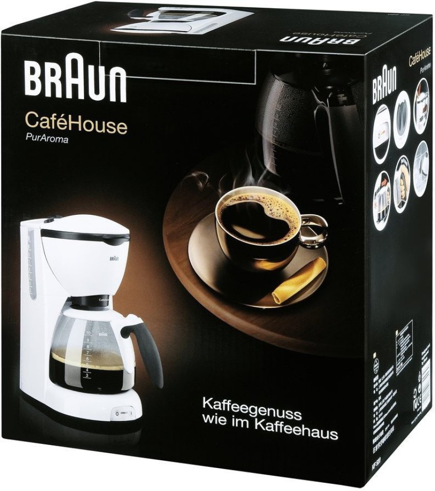 Braun KF 47/1 Classic Drip Coffee Maker White