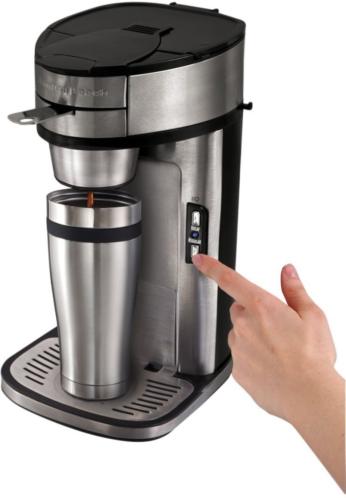 Hamilton Beach The Scoop Single Serve Coffee Maker Unboxing, Use