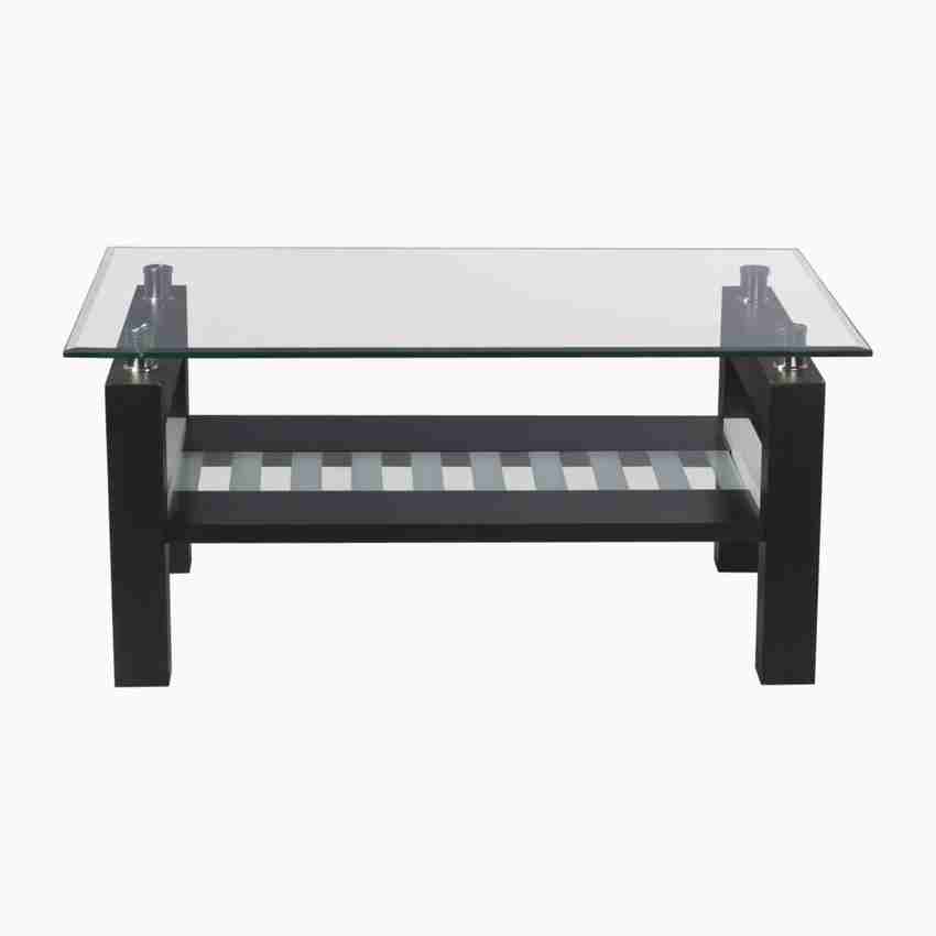Godrej Interio Alice Coffee Table Walnut Glass Coffee Table Price in
