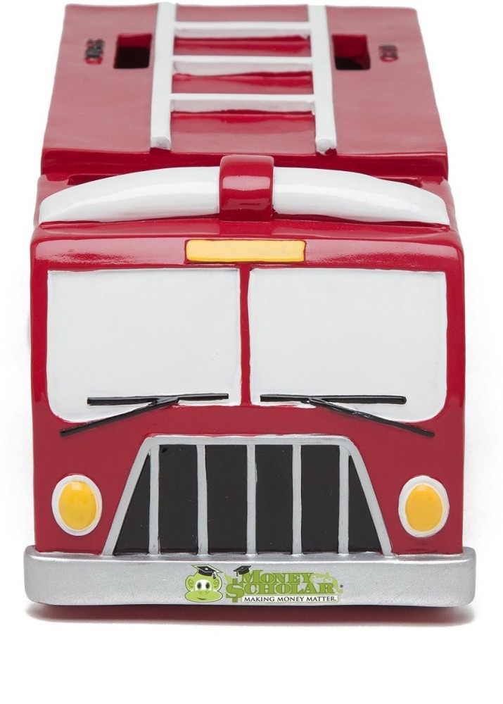 Money Scholar Fire Truck Coin Bank Coin Bank Price in India Buy