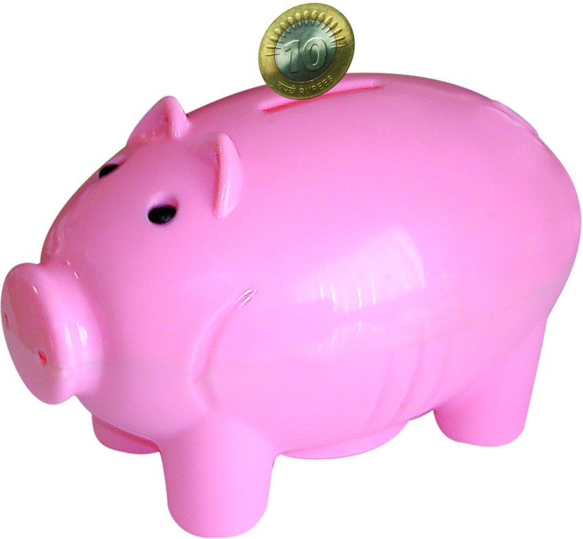 Pig shaped piggy clearance bank