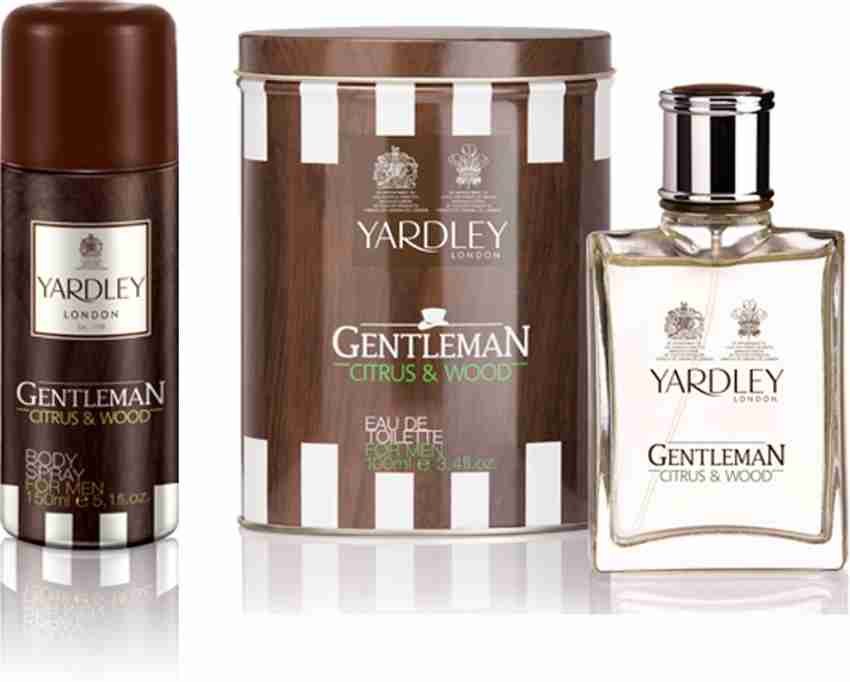 Yardley London Gentleman Citrus Wood gift pack Combo Set Buy