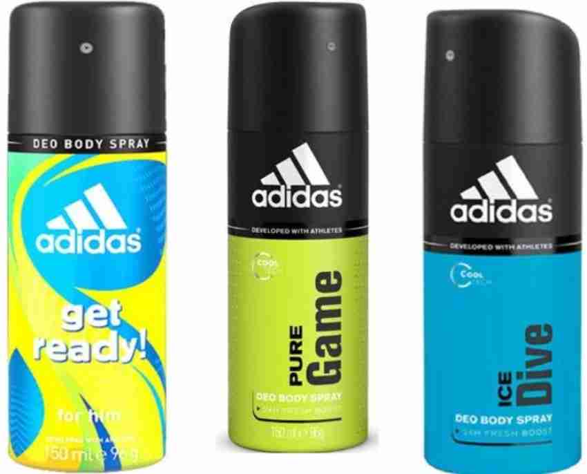 Adidas body spray online gift set