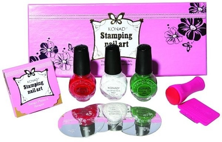 KONAD Stamping Nail Art Kit - Set B Price in India - Buy KONAD 