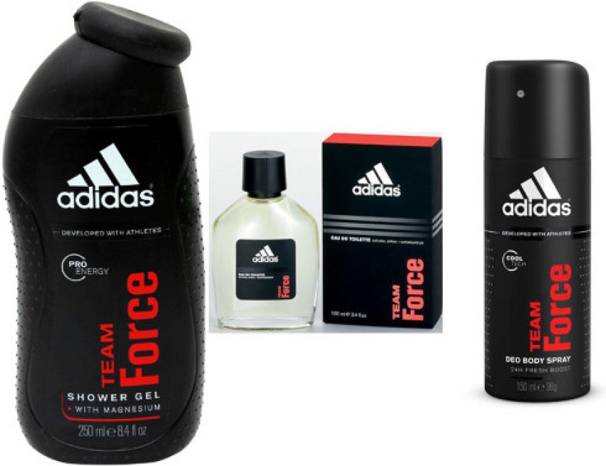 Adidas team force top gift set