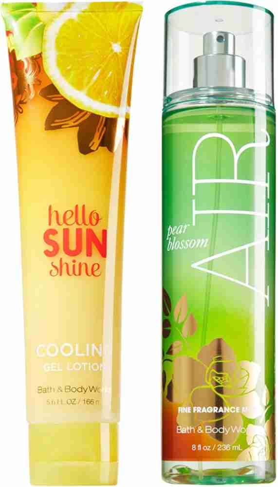 BATH BODY WORKS Hello Sunshine Cooling Gel Lotion AIR