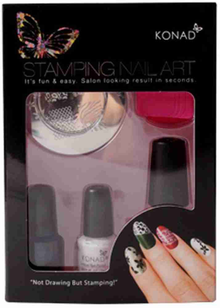 KONAD Stamping Nail Art Kit - Set T Price in India - Buy KONAD