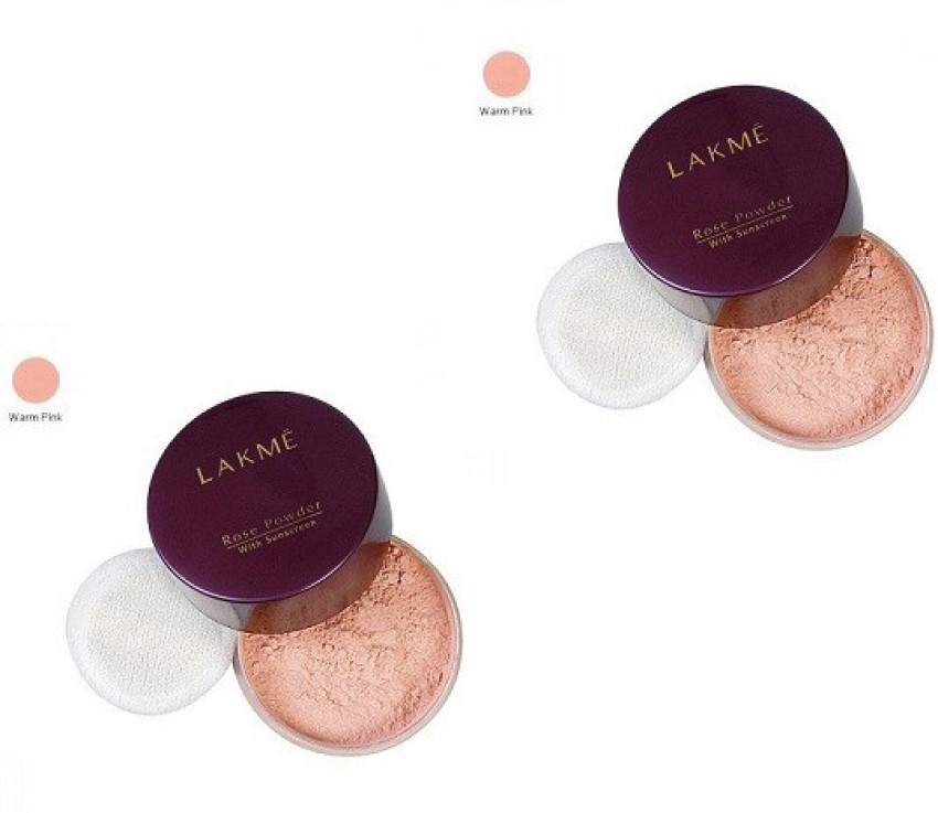 Lakmé Rose Powder-Warm, Pink 02( Pack of 2 ) Compact - Price in India, Buy  Lakmé Rose Powder-Warm, Pink 02( Pack of 2 ) Compact Online In India,  Reviews, Ratings & Features