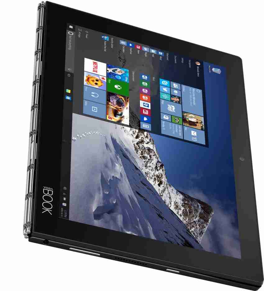 Lenovo Yoga Book Intel Atom Quad Core x5-Z8550 - (4 GB/64 GB EMMC Storage/Windows  10 Home) yb1-x91l 2 in 1 Laptop Rs.50000 Price in India - Buy Lenovo Yoga  Book Intel Atom