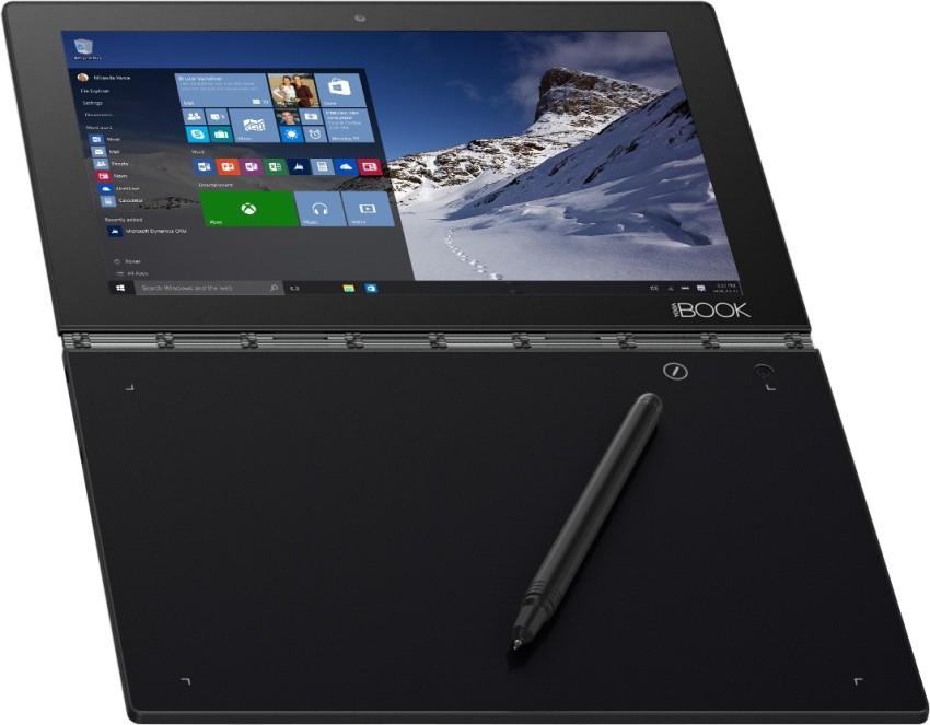 Lenovo Yoga Book - FHD 10.1 Android Tablet - 2 in 1 Tablet (Intel Atom  x5-Z8550 Processor, 4GB RAM, 64GB SSD), Gunmetal, ZA0V0035US