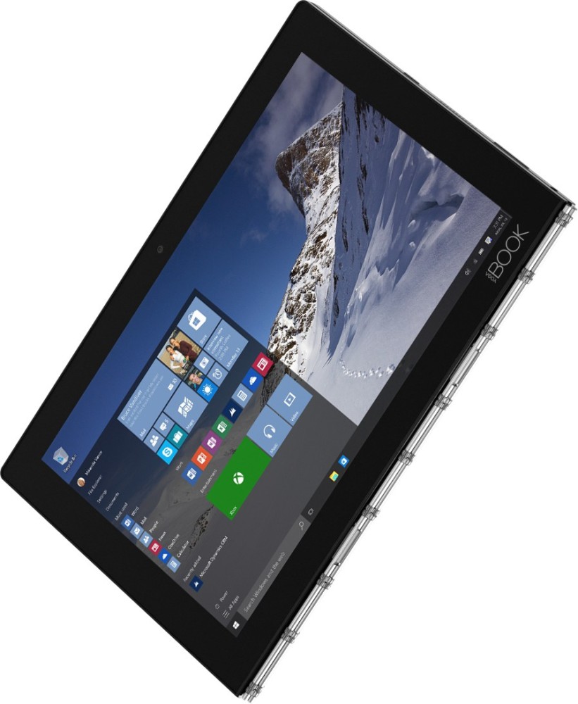 Lenovo Yoga Book Intel Atom Quad Core x5-Z8550 - (4 GB/eMMC/64 GB EMMC  Storage/Windows 10 Home) yb1-x91l 2 in 1 Laptop Rs.50000 Price in India -  Buy Lenovo Yoga Book Intel Atom