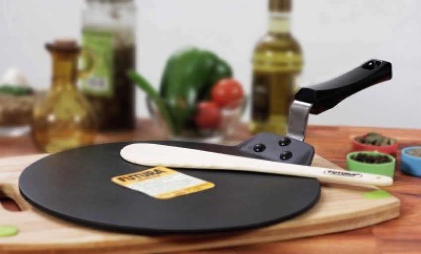 Hawkins - Q41 Futura Non Stick Dosa Tawa, 33cm, Black