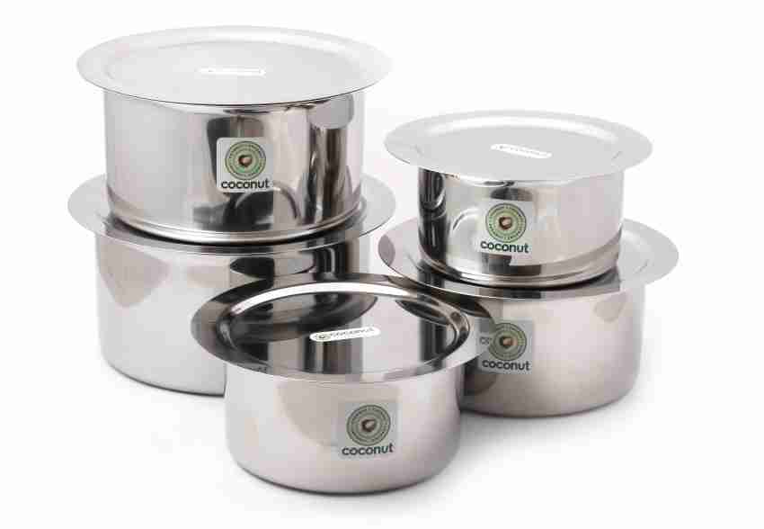 Buy Coconut Stainless Steel Milk Pot 2.5 L Online at Best Prices in India -  JioMart.