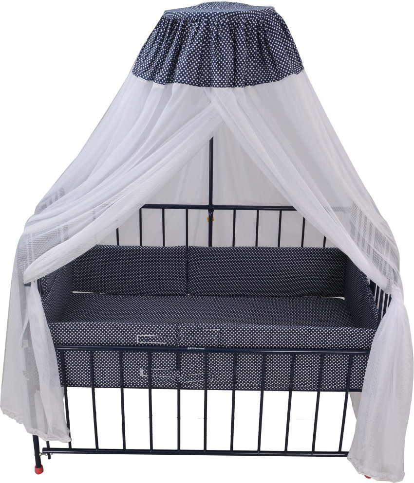 Baby cot mosquito net with outlet stand