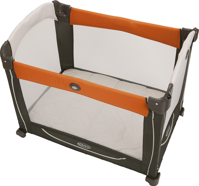 GRACO Pack n Play Element Playard with Stages Tangerine Cot