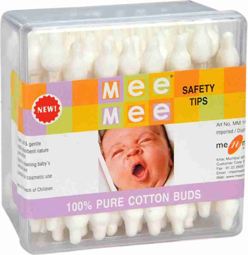 Mee Mee 100% Pure Cotton Balls (White)