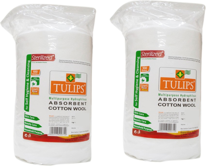 Pure Cotton Wool For Multipurpose Cotton Roll - Free Shipping