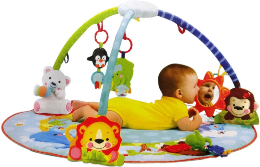 Deluxe musical activity gym top