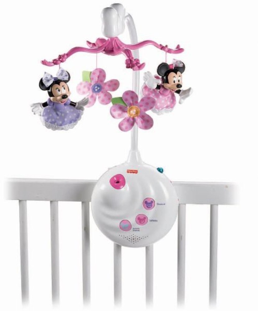 Minnie mouse mobile store crib