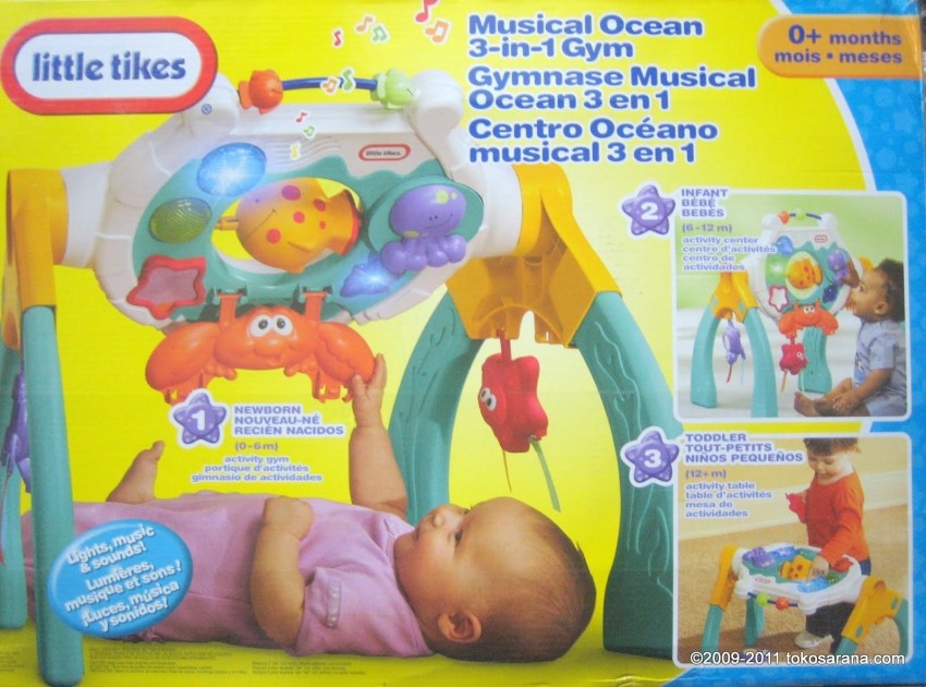 Little Tikes Musical Ocean 3-in-1 Gym - Musical Ocean 3-in-1 Gym . shop for  Little Tikes products in India. Toys for 0 Month Kids.