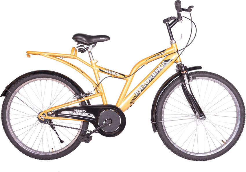 HERO Razorback Ne 24T 24 T Mountain Cycle Price in India Buy HERO Razorback Ne 24T 24 T Mountain Cycle online at Flipkart