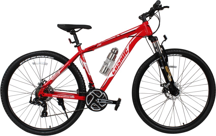 COSMIC TRIUM 29 INCH 21 SPEED HARDTRAIL BICYCLE RED