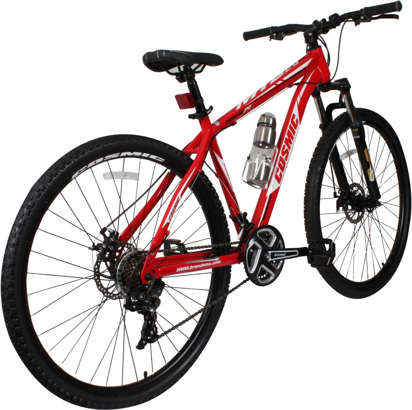 COSMIC TRIUM 29 INCH 21 SPEED HARDTRAIL BICYCLE RED