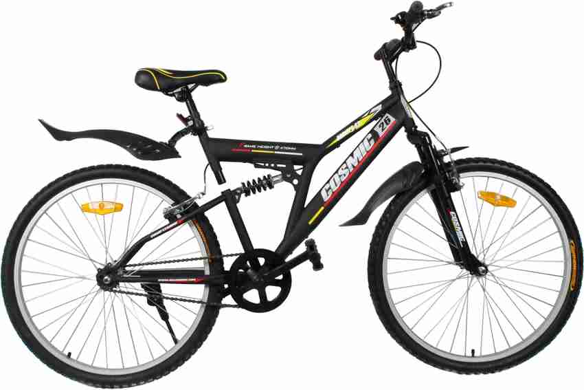 COSMIC ORBITER MTB BICYCLE BLACK SPECIAL EDITION 26 T Mountain Cycle Price in India Buy COSMIC ORBITER MTB BICYCLE BLACK SPECIAL EDITION 26 T Mountain Cycle online at Flipkart