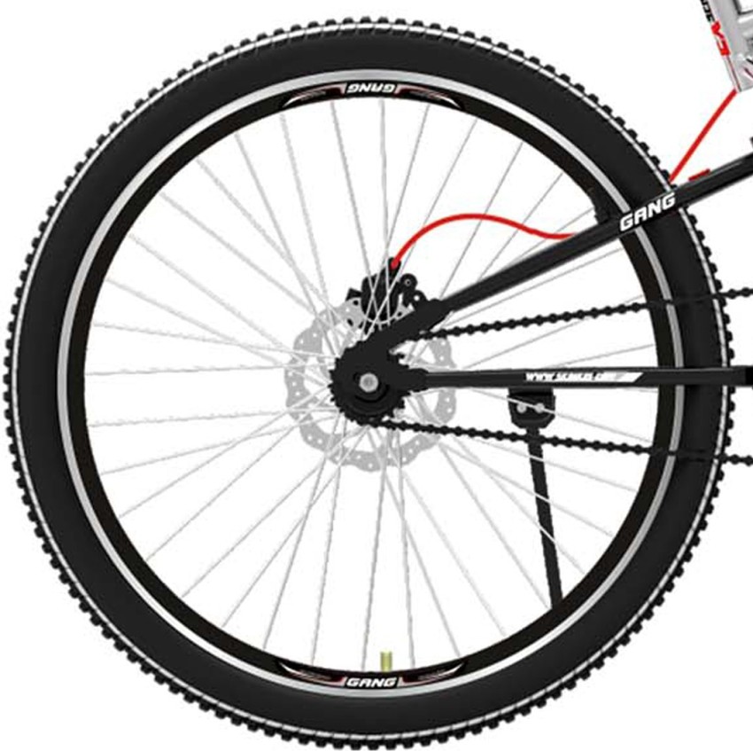 Double soccer double disc best sale brake cycle