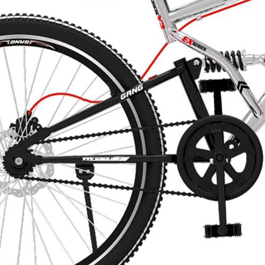 Gang cycle store disc brake