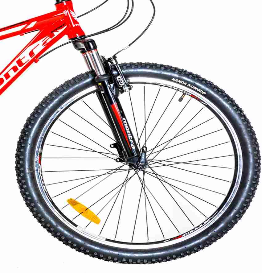 Montra Rock 1.0 Red 26 T Mountain Hardtail Cycle Price in India
