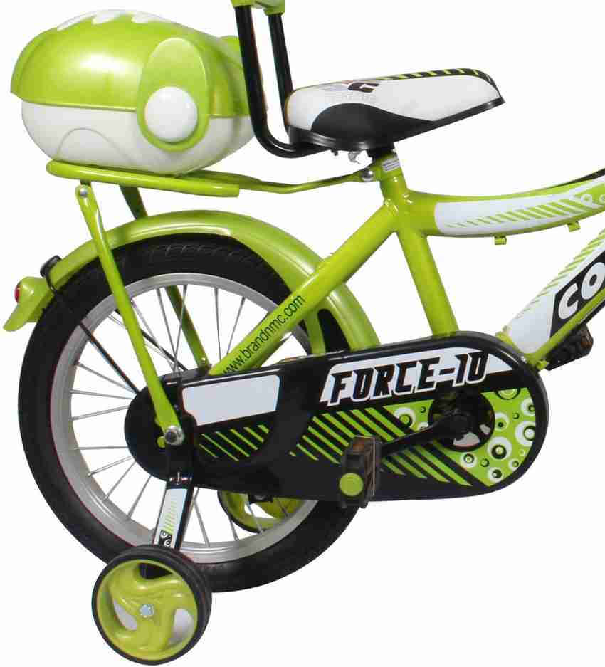 COSMIC 16 INCH FORCE 10 KIDS BICYCLE GREEN 16 T Recreation Cycle