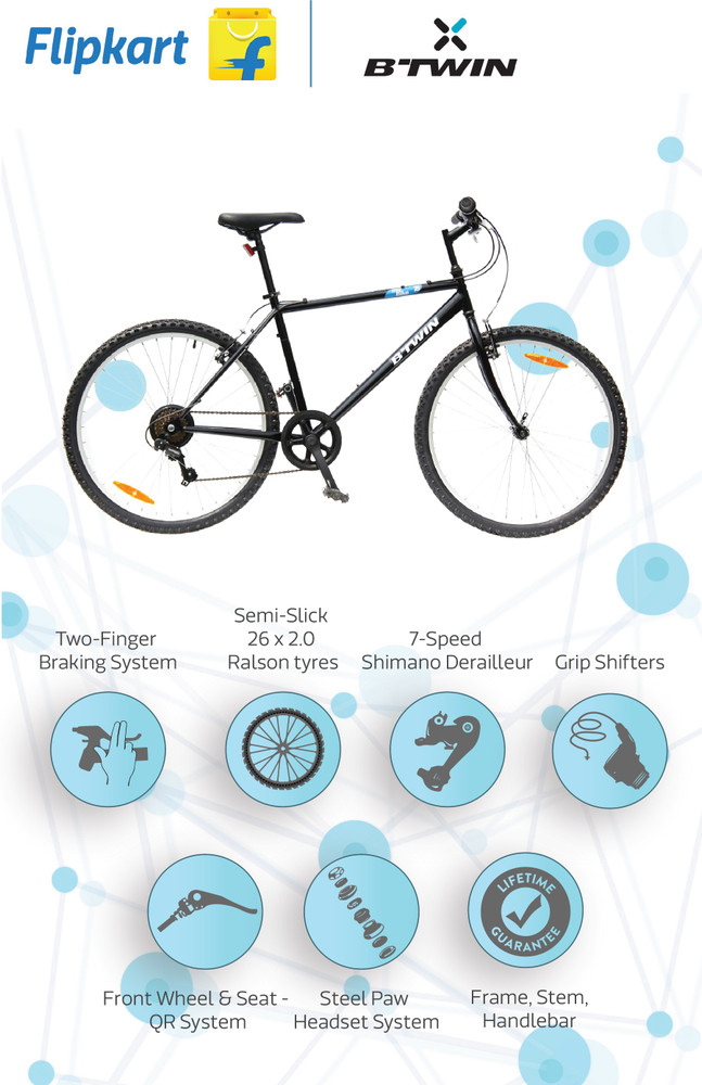 btwin cycle stickers